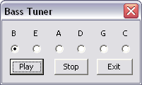 Click to view Bass Tuner 1 screenshot